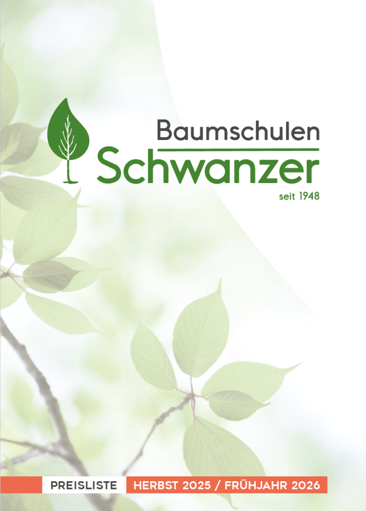 Preisliste 2025Deckblatt